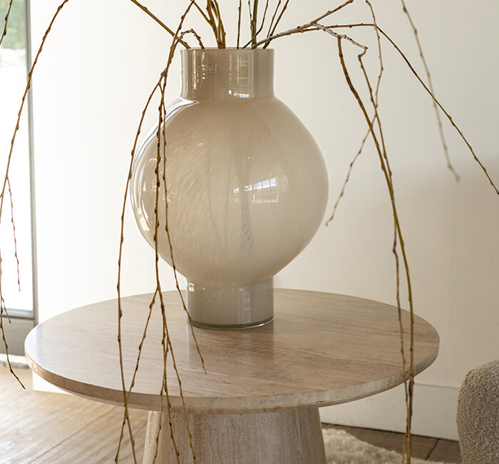 Salontafel travertin beige Eleonora
