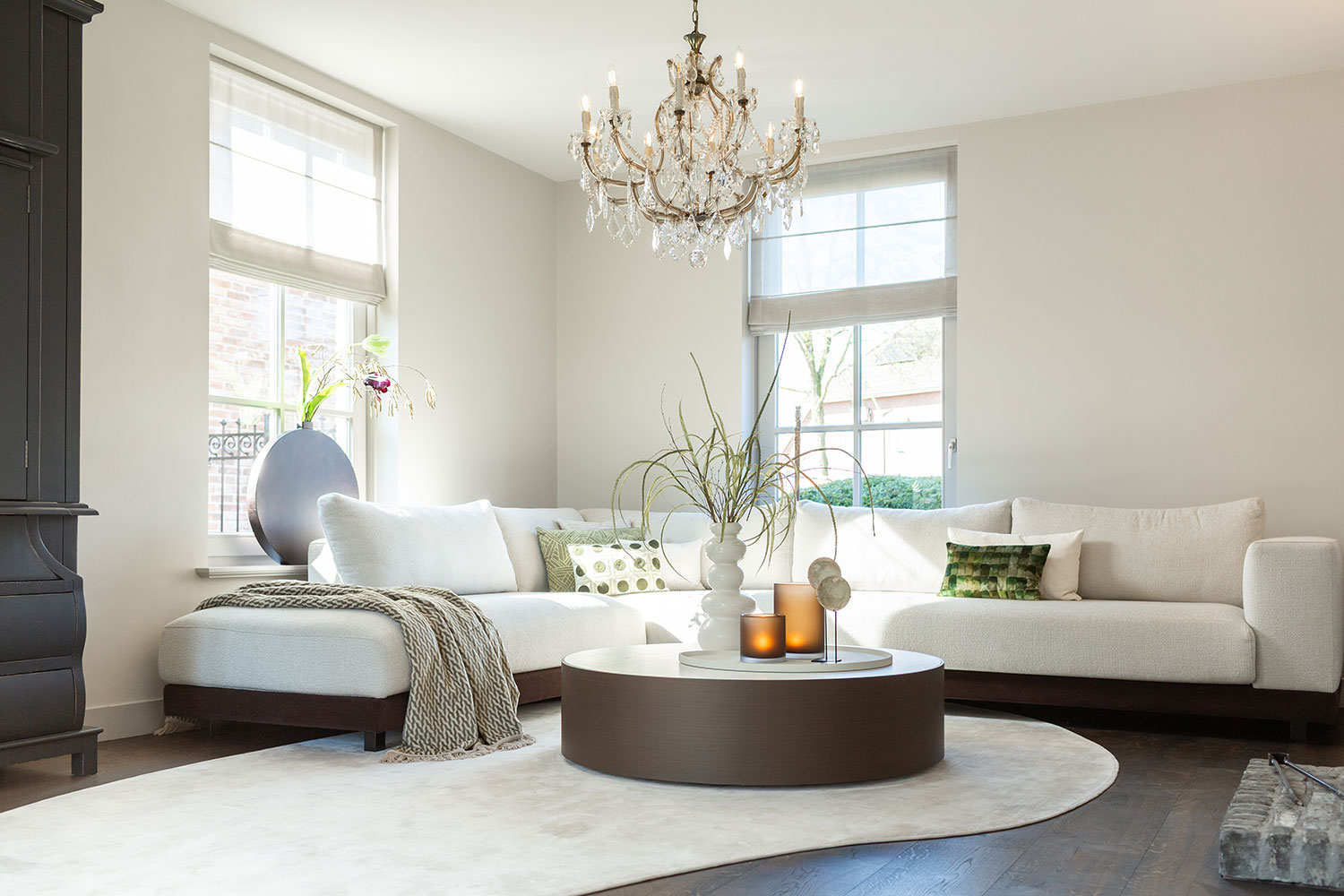 Organisch vloerkleed op maat