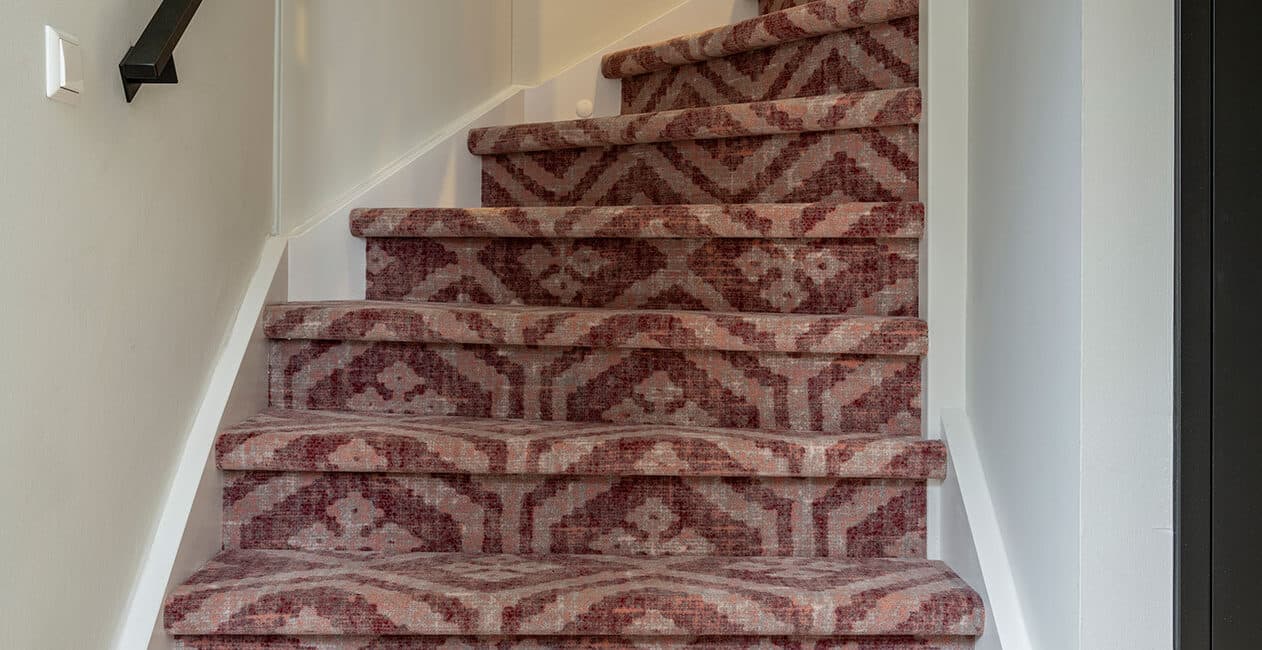 Traptapijt met patroon