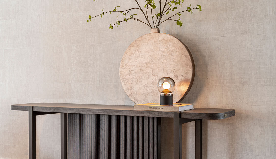 Sidetable Tortona met paneel