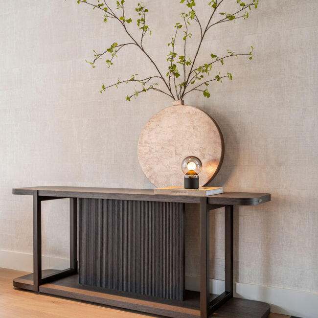 Sidetable Tortona met paneel