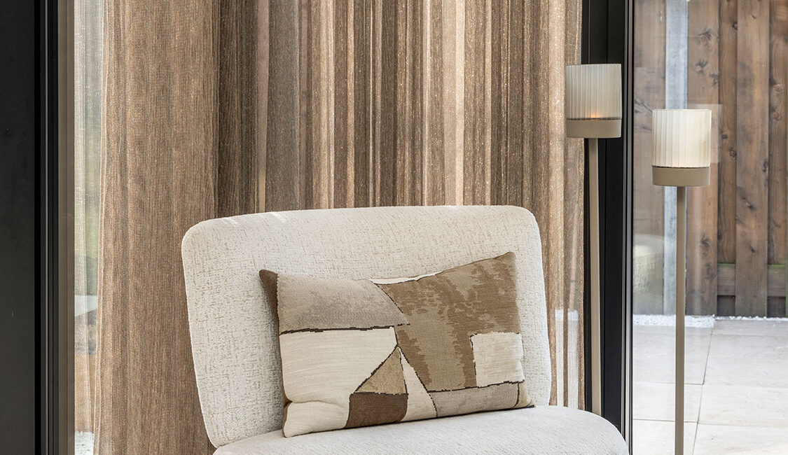 Gordijn inbetween spark koper