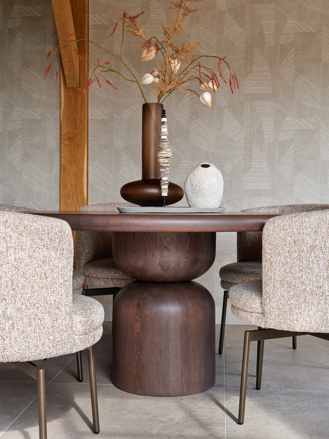 Ronde eettafel Beads