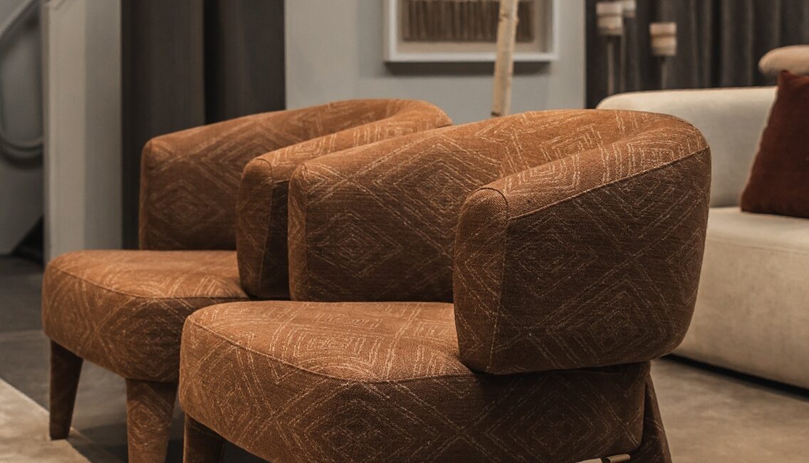 Fauteuil Dego volledig gestoffeerd